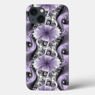 Case-Mate iPhone Case Illusion de lilas Art floral abstrait fantastique
