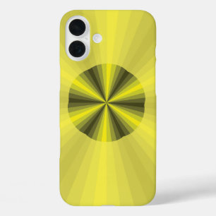 Coques iPhone 16 Plus Illusion optique Coque-Coque Jaune