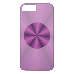 Coque iPhone 7 Plus Illusion Optique Coque-Coque Mate violet