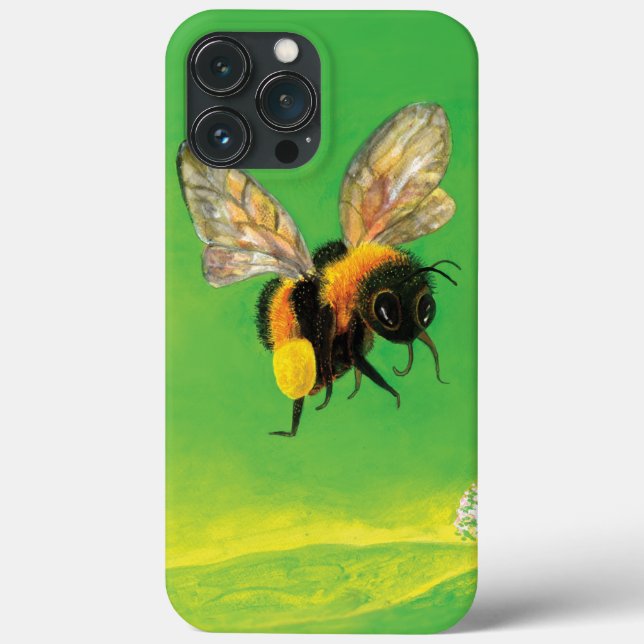 Coques Case-Mate iPhone Illustration d'abeille volante (Verso)