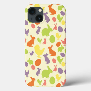 iPhone 13 Coque Illustration d'arrière - plan de Pâques