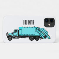 Illustration de camion à ordures