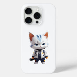 Coque iPhone 15 Pro Illustration de chats cool et adorables