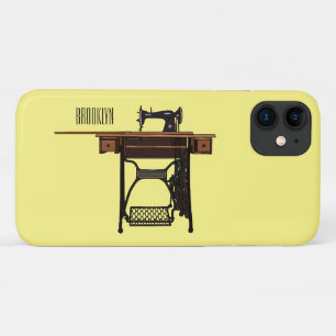 Case-Mate iPhone Case Illustration de dessin animé de machine à coudre 