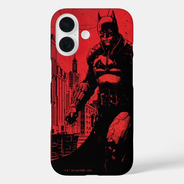Coques Case-Mate iPhone Illustration de la bande dessinée de Batman (Verso)