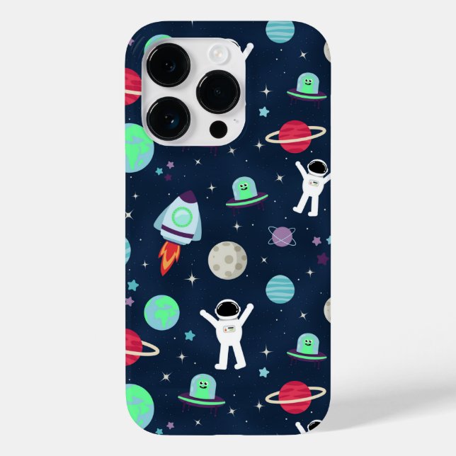 Coques Case-Mate iPhone illustration de motif spatial (Verso)