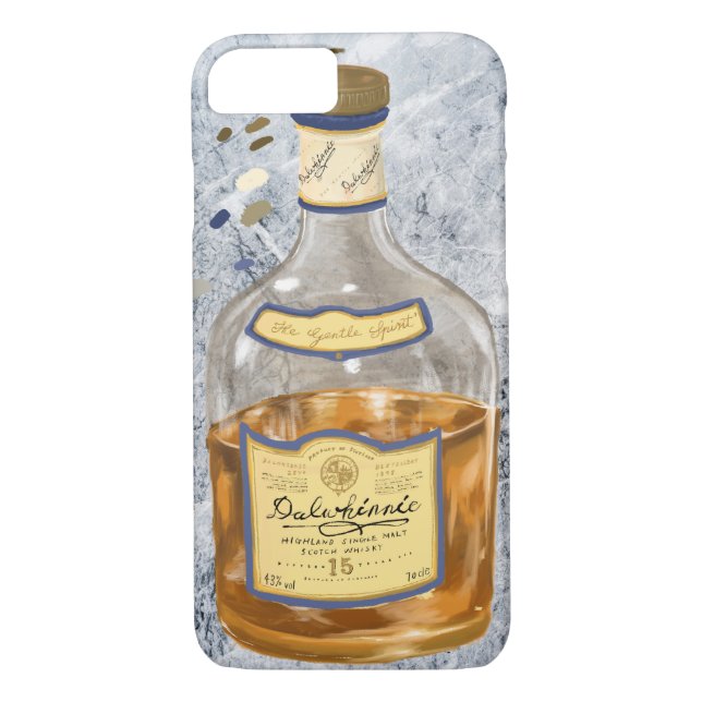 Coques Case-Mate iPhone Illustration de whiskey de DALWHINNIE (Dos)