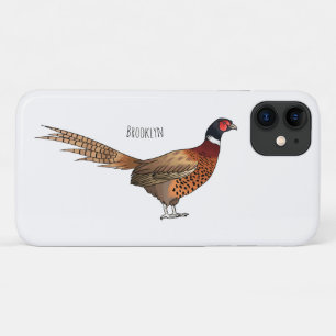 Case-Mate iPhone Case Illustration d'oiseau faisan à cou circulaire
