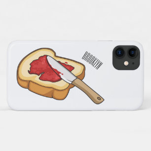 Case-Mate iPhone Case Illustration du pain et de la confiture