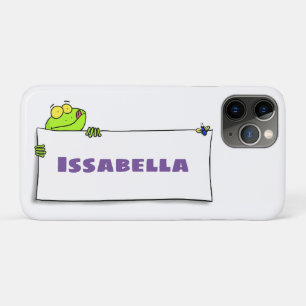 Case-Mate iPhone Case Illustration du panneau de grenouille verte mignon