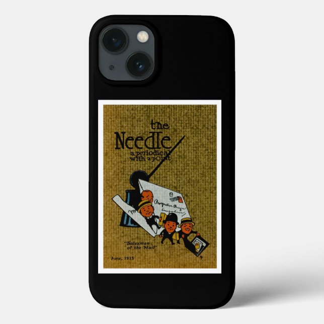 Coques Case-Mate iPhone Illustration du périodique de l'aiguille (Verso)