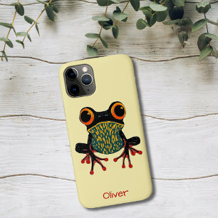 Case-Mate iPhone Case Illustration d'une grenouille arboricole vibrante