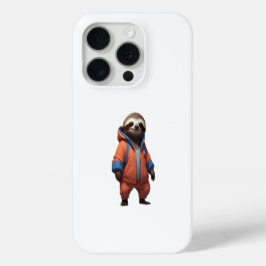 Coque iPhone 15 Pro Illustration d'une parcelle mignonne et amicale