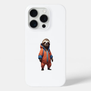 Coque iPhone 15 Pro Illustration d'une parcelle mignonne et amicale