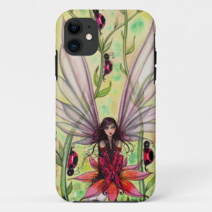 Coque Case-Mate Pour iPhone Illustration Fantastique de Fée coccinelle mignonn