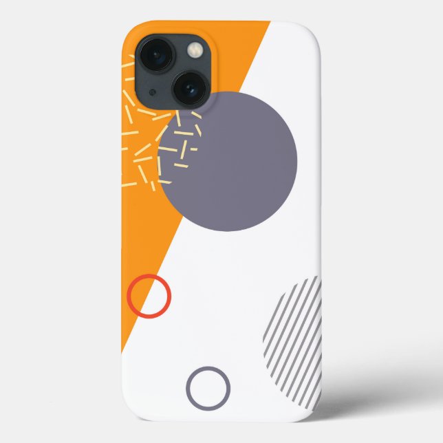 Coques Case-Mate iPhone Illustration géométrique urbaine, cool, unique, te (Verso)
