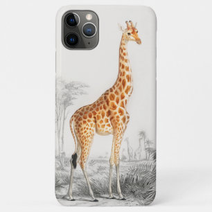 Case-Mate iPhone Case Illustration Giraffe Art Vintage Imprimer