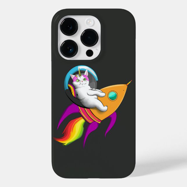 Coques Case-Mate iPhone Illustration graphique de l'astronaute humoristiqu (Verso)