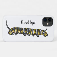 Illustration Monarch caterpillar
