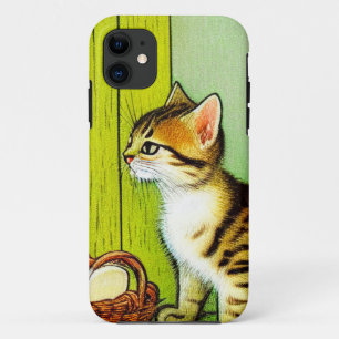 Case-Mate iPhone Case Illustration vintage Tabby Cat