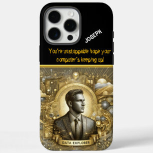 Coques iPhone 16 Pro Max Illustrations créatives des données