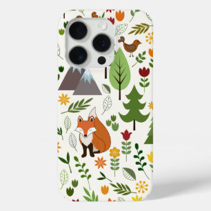 Coque iPhone 15 Pro Illustrations de style scandinave sur Crm Lg Motif