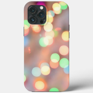 Case-Mate iPhone Case Image défocalisée de lumière de Noël illuminée