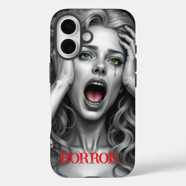Coques Case-Mate iPhone Image d'horreur (Verso)