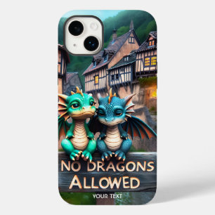 Coque Pour iPhone 14 Plus Imaginaire Bébé très triste Dragons