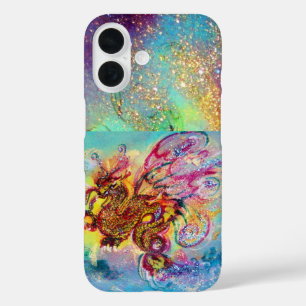Coques iPhone 16 IMAGINAIRE bleu SEA DRAGON
