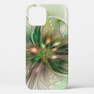 Case-Mate iPhone Case Imaginaire coloré Moderne Fleur Fractale Abstraite
