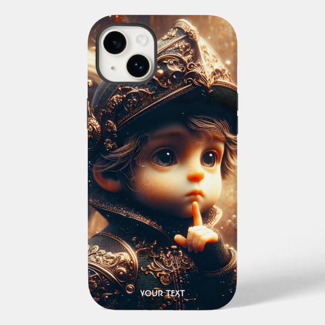 Coques Case-Mate iPhone Imaginaire Cute Little Calme Chevalier (Verso)