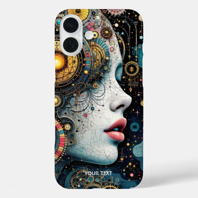 Coques Case-Mate iPhone Imaginaire Cute Steampunk Mechanic Girl (Verso)