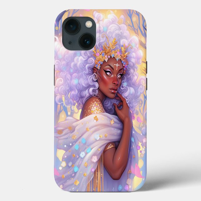Coques Case-Mate iPhone Imaginaire femme Art Africain Américain (Verso)