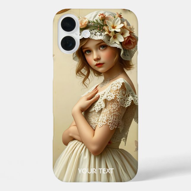 Coques Case-Mate iPhone Imaginaire Fleurs Victoriennes mignonnes  (Verso)