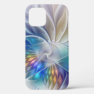 Case-Mate iPhone Case Imaginaire Floral, Fleur Fractale Abstraite coloré