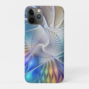 Case-Mate iPhone Case Imaginaire Floral, Fleur Fractale Abstraite coloré