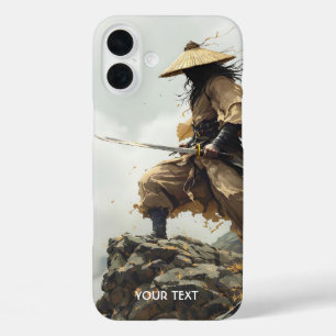 Coques iPhone 16 Plus Imaginaire mignon Katana Samurai nuages