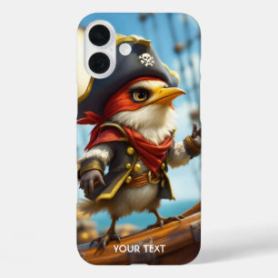 Coques iPhone 16 Plus Imaginaire mignon oiseau capitaine Pirate