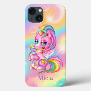Case-Mate iPhone Case imaginaire mignon unicorne ajouter nom