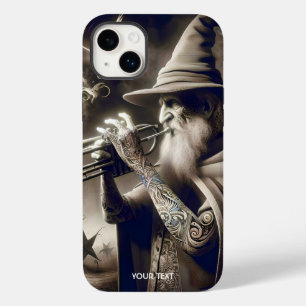 Coque Pour iPhone 14 Plus Imaginaire mignonne Assistant Forêt de trompette