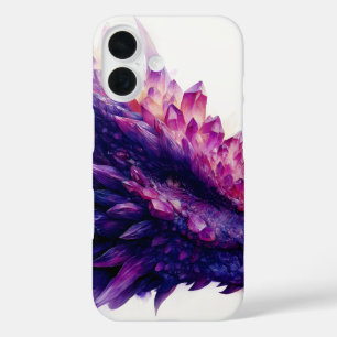 Coques iPhone 16 Imaginaire mystique Améthyste cristal Dragon Bête