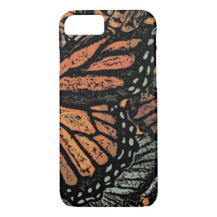 Coques Pour iPhone Imaginaire papillon orange art abstrait