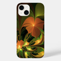 Imaginaire Plante Abstrait rouille verte Brown fra