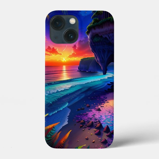 Coques Case-Mate iPhone Imaginaire Tropical Beach Four (Verso)