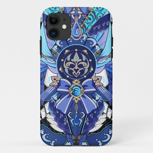 Coques Case-Mate iPhone Impact de Furina Mecha Genshin (Dos)