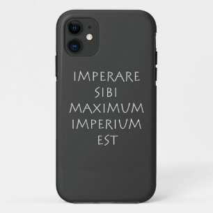Case-Mate iPhone Case Imperare sibi maximum imperium est