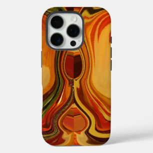 Coques iPhone 16 Pro Impression Abstraite de l'art de la rotation de la