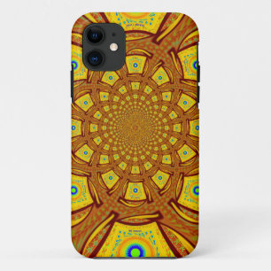Etui iPhone Case-Mate Impression d'art Kaleidoscope d'or
