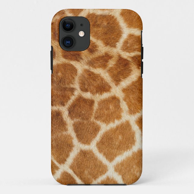 Coques Case-Mate iPhone Impression de fourrure de girafe (Dos)